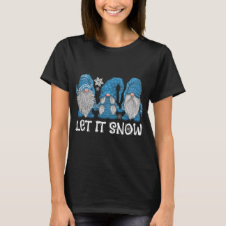 T-shirt Wonderland Gnomes hiver Neige Gnomes neige neige n