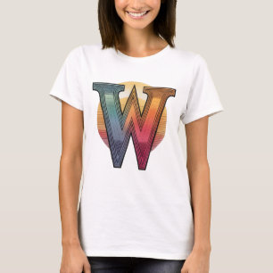 T-shirt Wondrant W : Dégradé du coucher du soleil