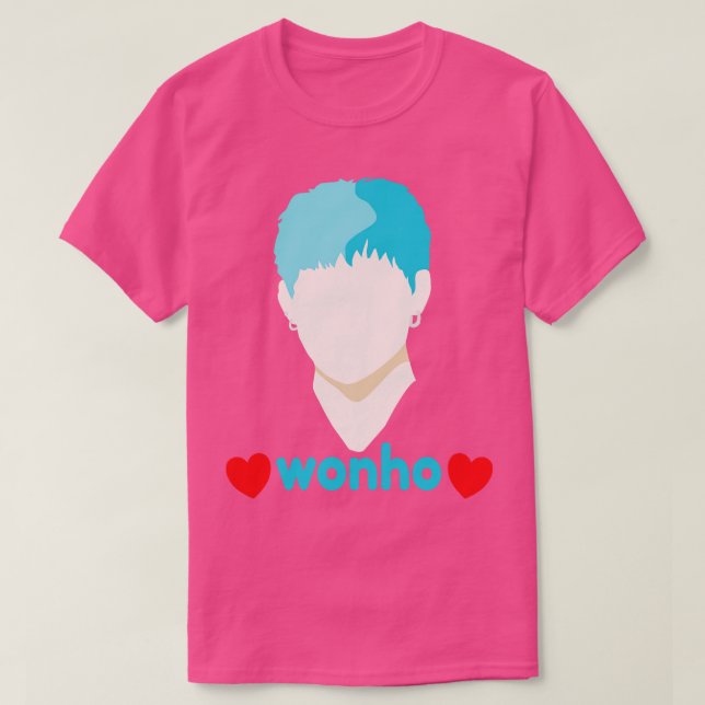 T-shirt Wonho Love Fan Club Fandom (Design devant)