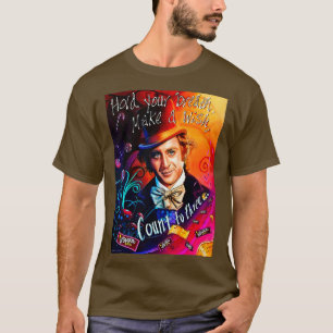 T-shirt Wonka et fanart chocolat