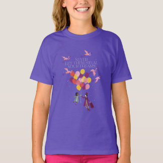 T-shirt Wonka "Ne les laissez jamais voler vos rêves"