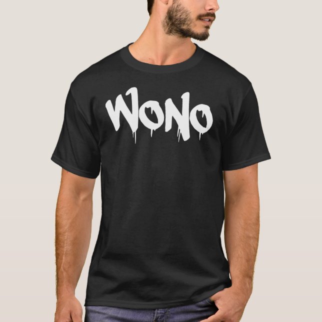T-shirt Wono Wolfen North Graffiti City (Devant)