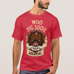 T-shirt Woo Pig Sooie Razorback sauvage