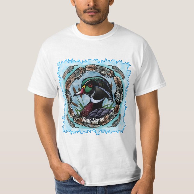 T-shirt Wood Duck (Devant)