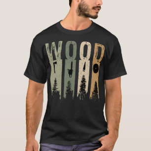 T-shirt Wood Wood Ae Chainsaw Handsaw Circular Saw food ra
