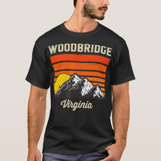 T-shirt Woodbridge Virginia Retro City State USA Souvenir