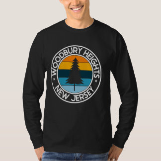 T-shirt Woodbury Heights New Jersey NJ USA City Pride Retr
