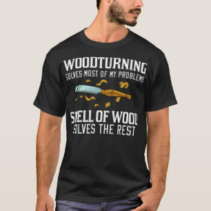 T-shirt Woodturner ecavato