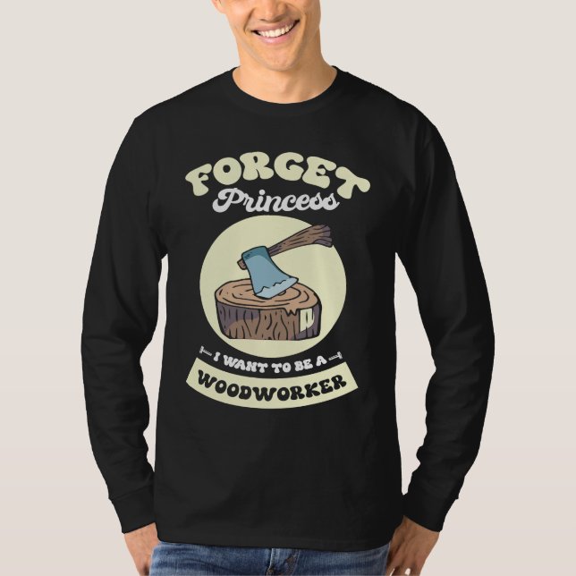 T-shirt Woodworker Accessories  Carpenter Craftsman for Wo (Devant)