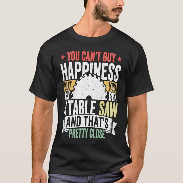 T-shirt Woodworker Outfit Woodworking  Carpenter for Men   (Devant)