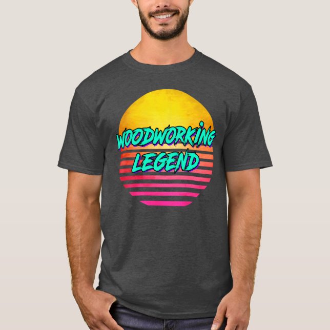 T-shirt Woodworking (Devant)