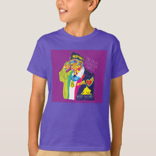 T-shirt Woody Williams Saluting PURPLE
