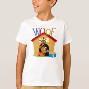 T-shirt Woof Dog
