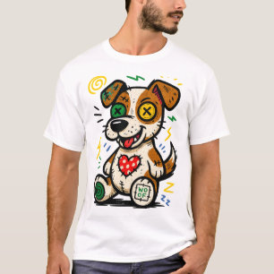 T-shirt Woof Pup — Joyeux Chaos