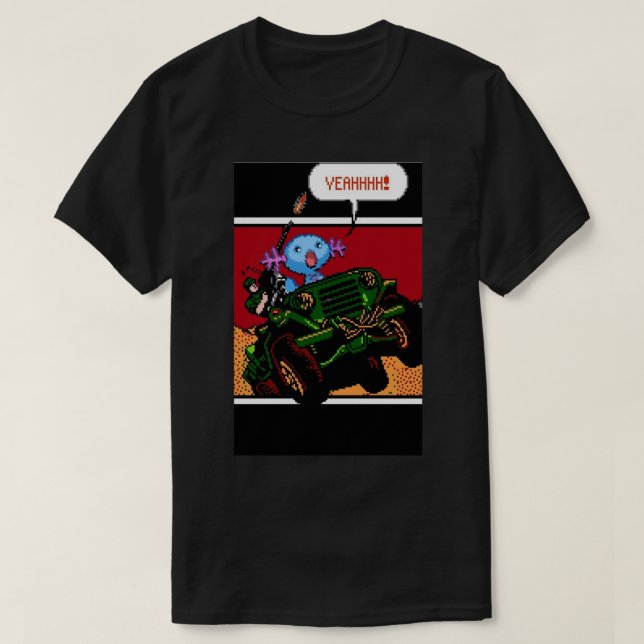 T-shirt Wooper avec Jackal Ouais .png (Design devant)