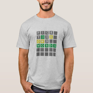 T-shirt Word personnalisé