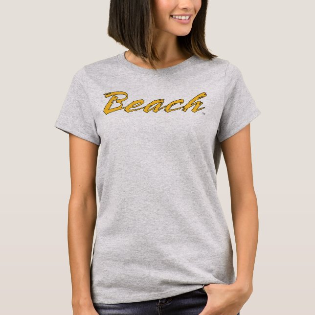 T-shirt Wordmark Beach (Devant)