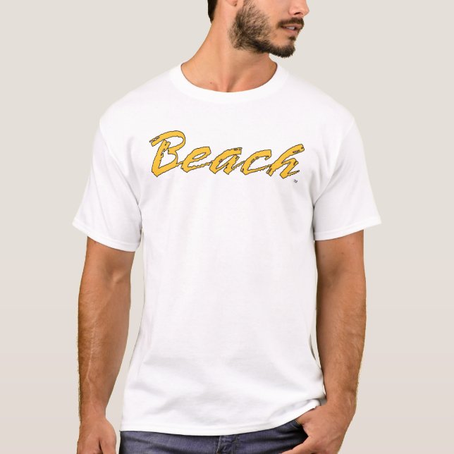 T-shirt Wordmark Beach (Devant)