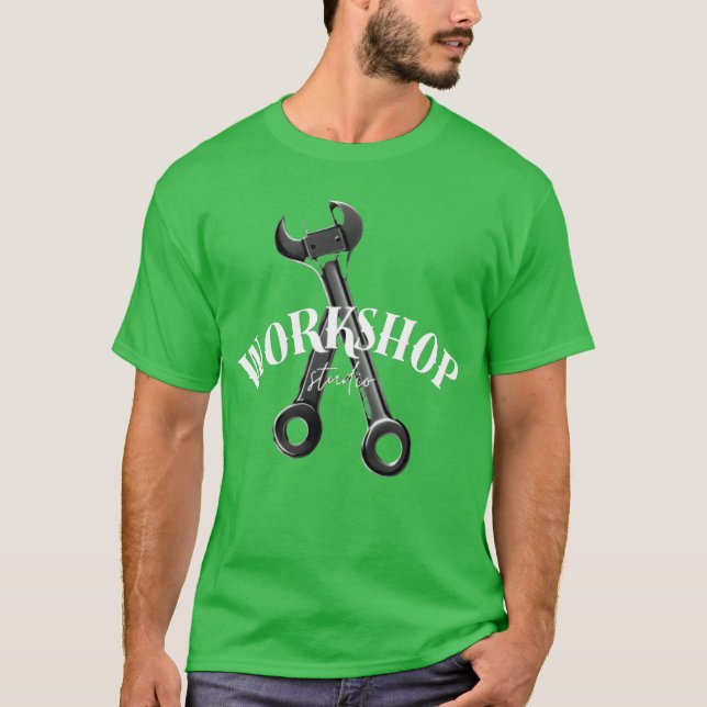 T-shirt Work shop gift (Devant)