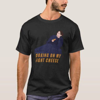 T-shirt Working night cheese gift gift friends