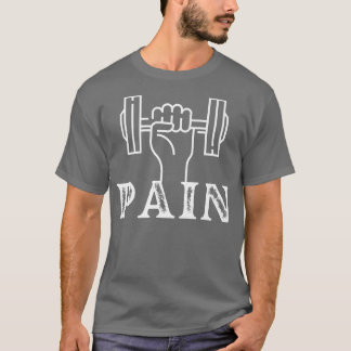 T-shirt Workout BeastPain And Weights 1394