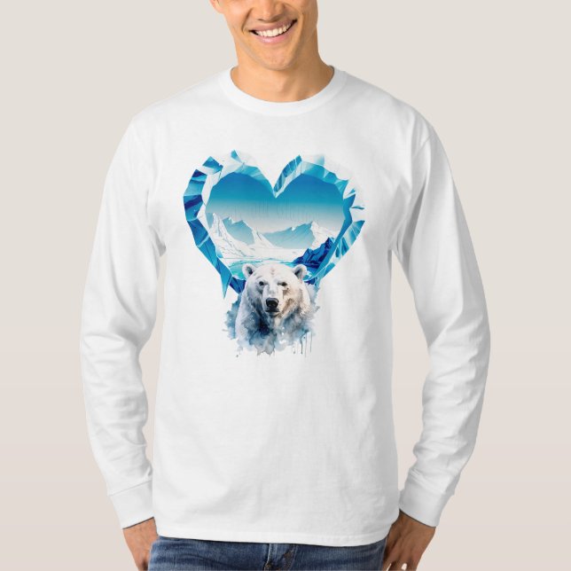 T-shirt World Day for Glaciers  (Devant)