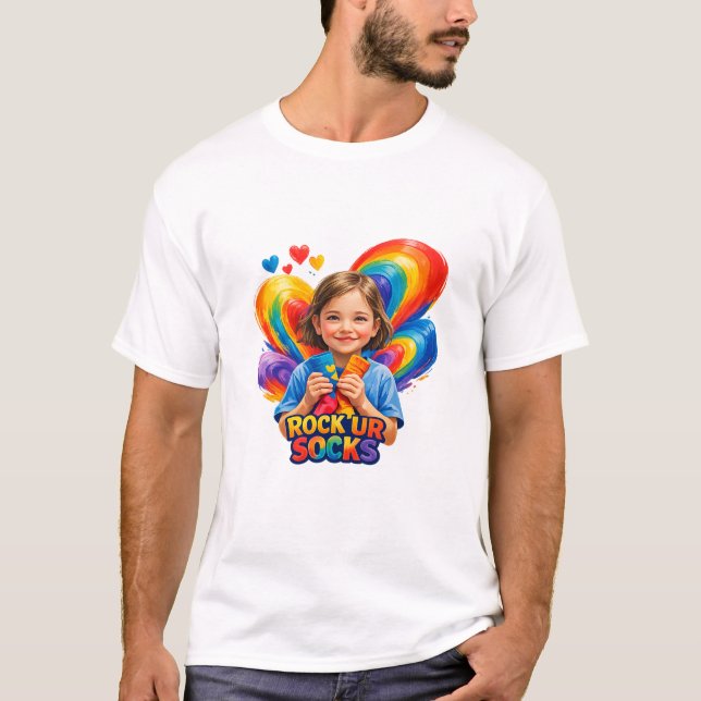 T-shirt World Down Syndrome Day (Devant)