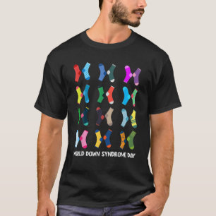 T-shirt World Down Syndrome Day 2022 Chaussettes WDSD