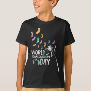 T-shirt World Down Syndrome Day Sensibilisation Maman Papa