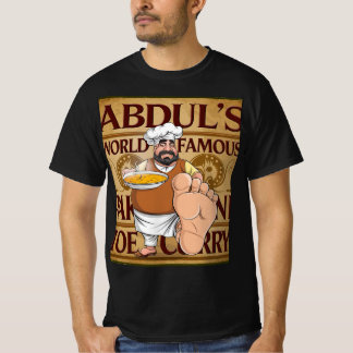 T-shirt world famous Toe Curry