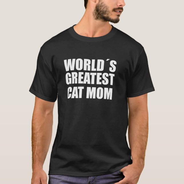 T-shirt World s Greatest Cat Mom Family Vacation Christmas (Devant)