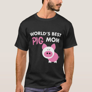 T-shirt World S Meilleur Pig Maman