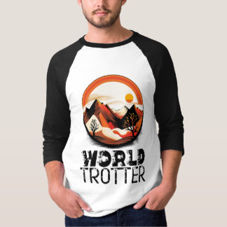 T-shirt World Trotter - Aventura en el Horizonte