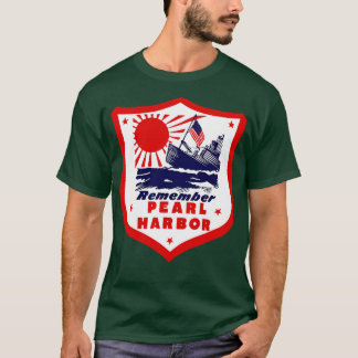 T-shirt WorldII se souvient de Pearl Harbour