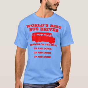 T-shirt Worlds Best Bus Driver 4