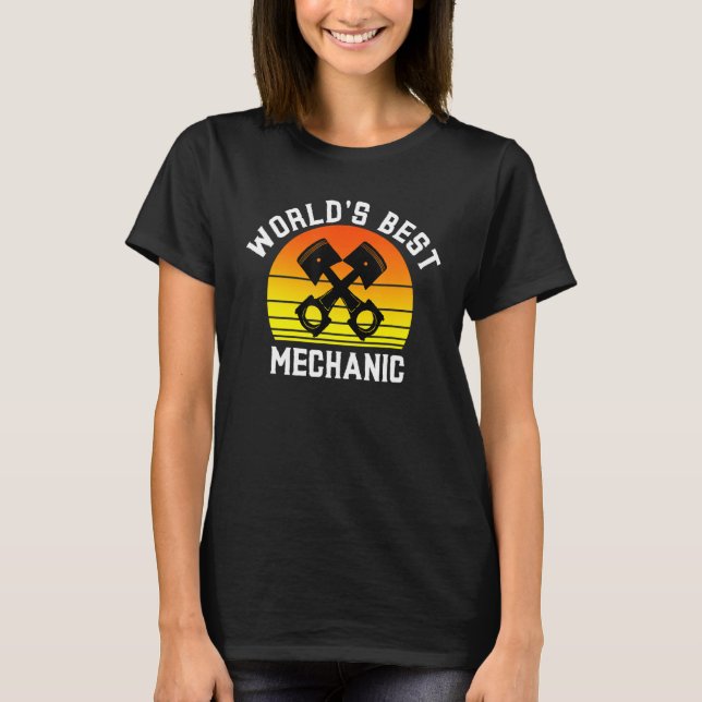 T-shirt World's Best Mechanic Future Trades Apprentice Wor (Devant)