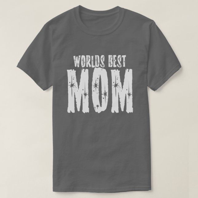T-shirt Worlds Best Mom 3 (Design devant)