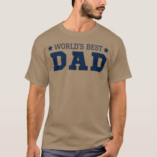 T-shirt Worlds Best Papa Fête des pères garçon