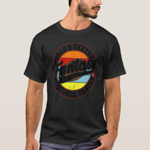 T-shirt Worlds Okayest Imaginaire joueur de football Champ