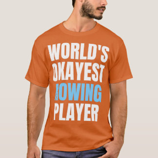 T-shirt Worlds okayest rowing funny rowing lover rowing pl