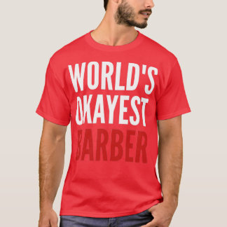T-shirt Worldx27s meilleur barbier 4