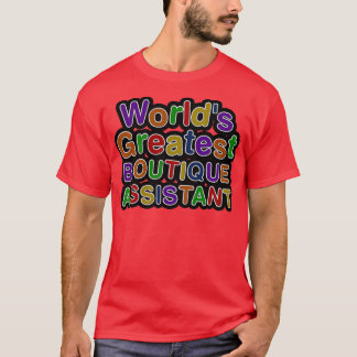 T-shirt Worldx27s Plus grand assistant BOUTIQUE