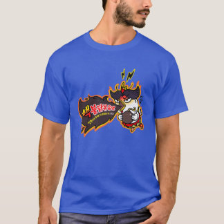 T-shirt WORN LOOK The Spiciest Noodles Buldak Hot Chicken 