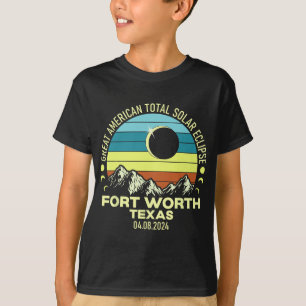 T-shirt Worth Texas Total Solar Eclipse 2024