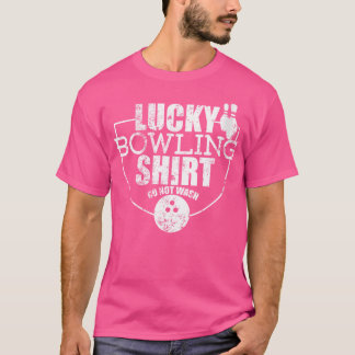 T-shirt Wouchky Bowling Ne Lave Pas Citation Drôle Pour Bo