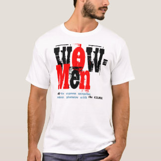 T-shirt Wow ? ? ? Il signifie quelque chose comme "bien,