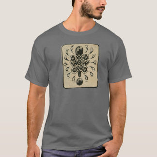 T-shirt wow rick griffin hippy comix style