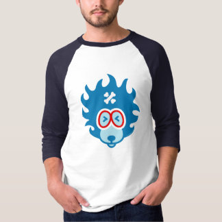 T-shirt Wowo Chien dans Sleeve Raglan