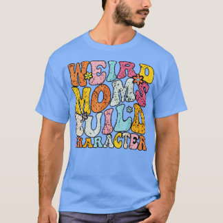 T-shirt wpap couleur rétro bizarre maman construire caract