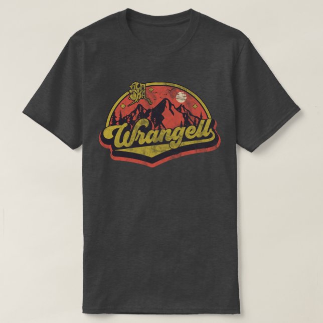 T-shirt Wrangell, Alaska (Design devant)